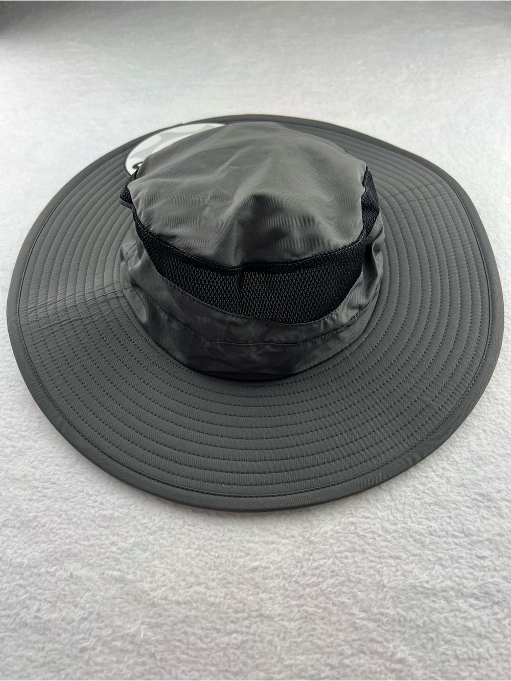 Solaris Wide Brim Sun Hat Gray Outdoor Hiking Fishing OSFA